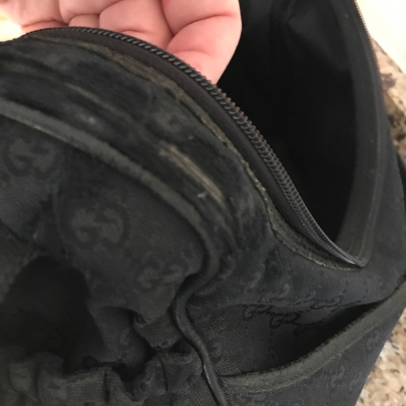 Gucci original monogram canvas diaper bag. - Picture 7 of 10